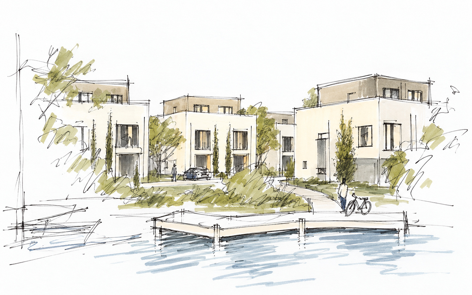 Projekt Wassergärten Wendenschloß in Berlin-Köpenick